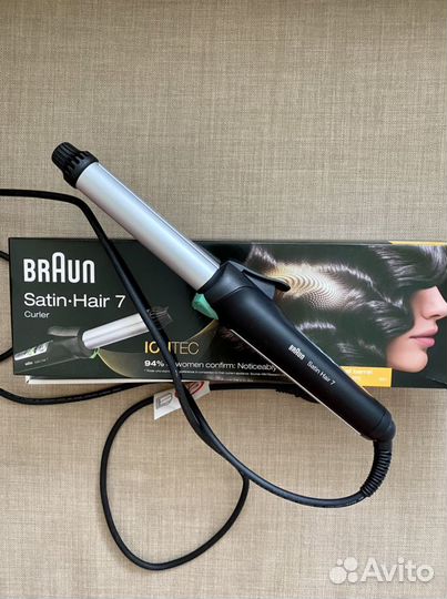 Стайлер (плойка, щипцы) для завивки волос Braun
