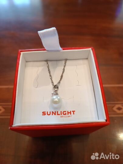 Кулон жемчуг Sunlight