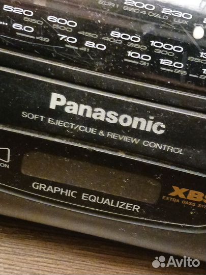 Магнитофон радио panasonik на детали