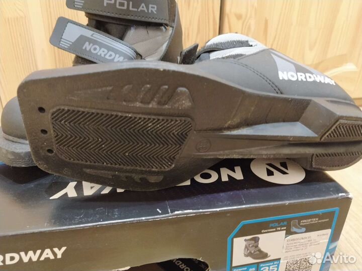 Ботинки лыжные nordway 35р