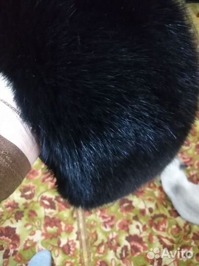 Шапка норка цельная. 