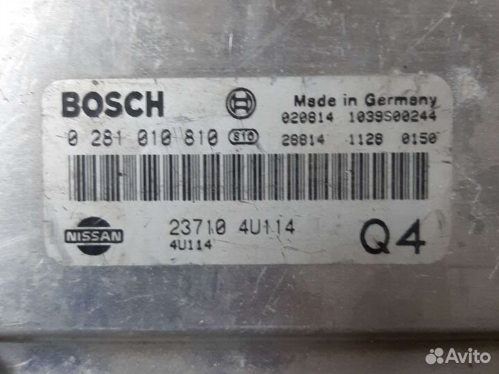 Nissan almera tino эбу