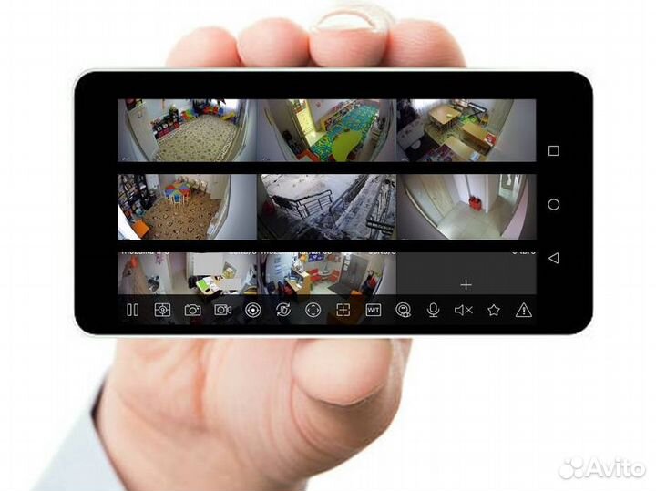 Установка камер видеонаблюдения