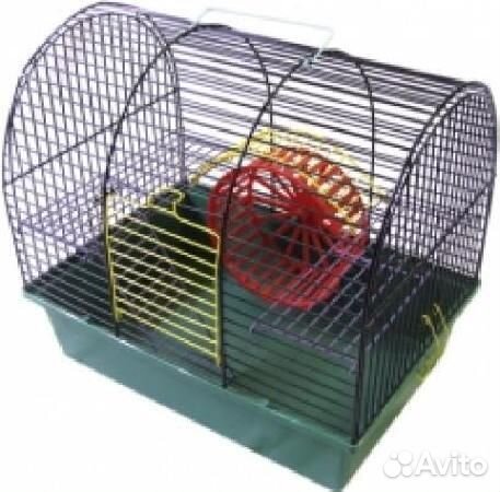 Клетка зоолайф дгр Венеция полукруглая 38*27*32 см