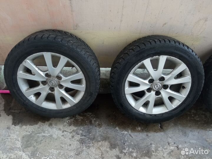 Колеса Мазда 3 в сборе зимние оригинал
