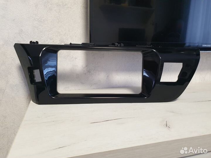 Рамка 2 дин магнитоллы тойота королла 180