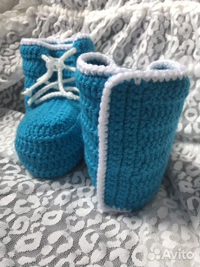 Пинетки сапожки на брейсы в наличии