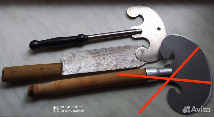 Сечка (Тяпка), нож СССР