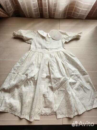 Платье для девочки крестильное 68 74