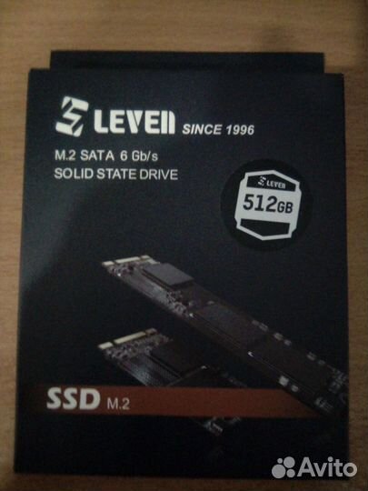 Ssd leven model jm600m2-2280 512 gb