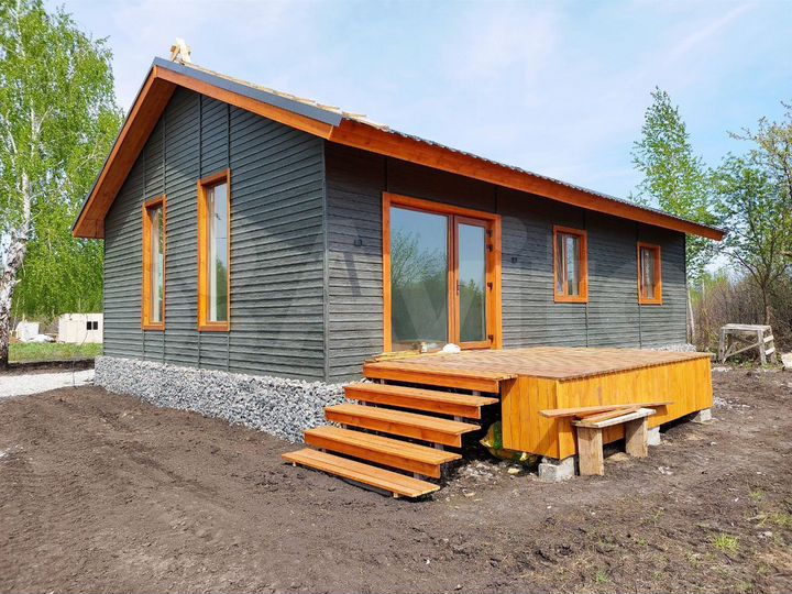 Дом 100 м² на участке 8 сот.