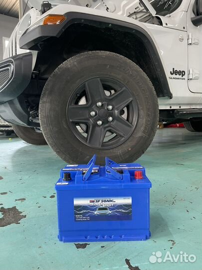 Аккумулятор для Jeep 75Ah 750A