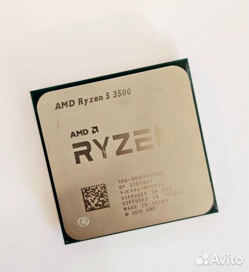 Процессор AMD Ryzen 5 3500 AM4, 6 x 3600 мгц