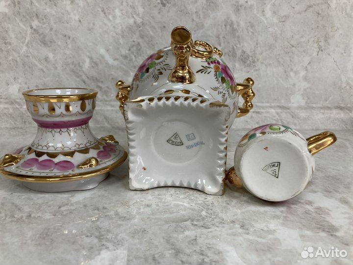 Самовар Гжель декоративный СССР