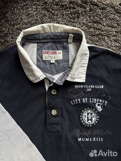 Поло camp david ralph lauren type оригинал
