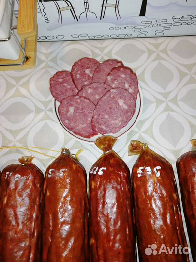 Колбаса из мяса лося