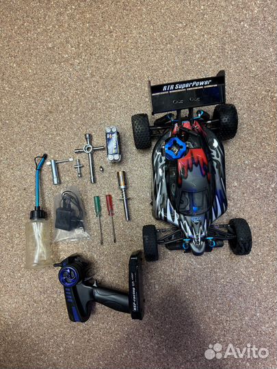 Машина на радиоуправлении HISpeed 1/10 2.4 Ghz