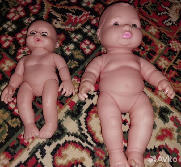 Кукла пупс 30 и 20см б.у
