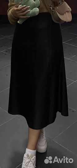 Атласная юбка