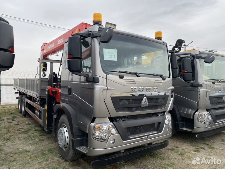 Howo T5G 6х4 с КМУ, 2024