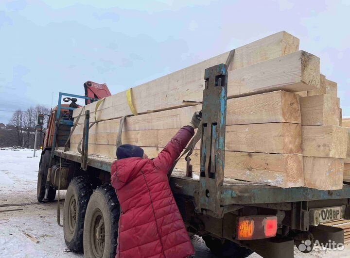 Брус обрезной 150х150х6000