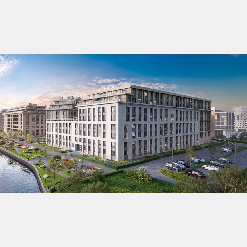 3-к. квартира, 89,6 м², 8/8 эт.