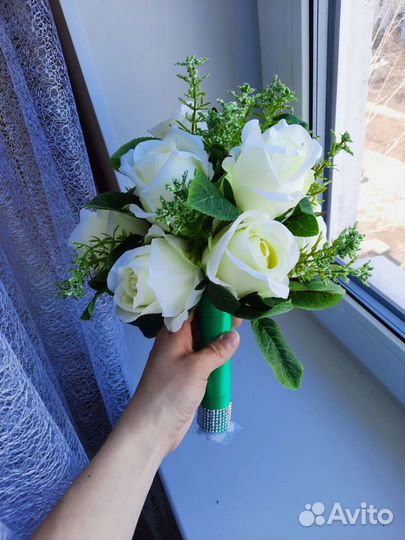 Свадебный букет невесты,дублер