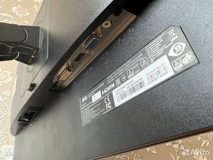 Монитор AOC лос 24p1 на запчасти