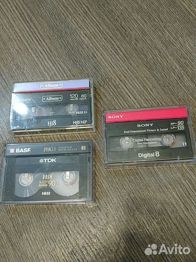Кассеты 8мм для цифровой камеры