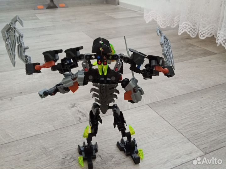 Lego Bionicle самоделка похату рассекатель