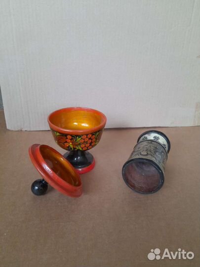 Посуда хохлома