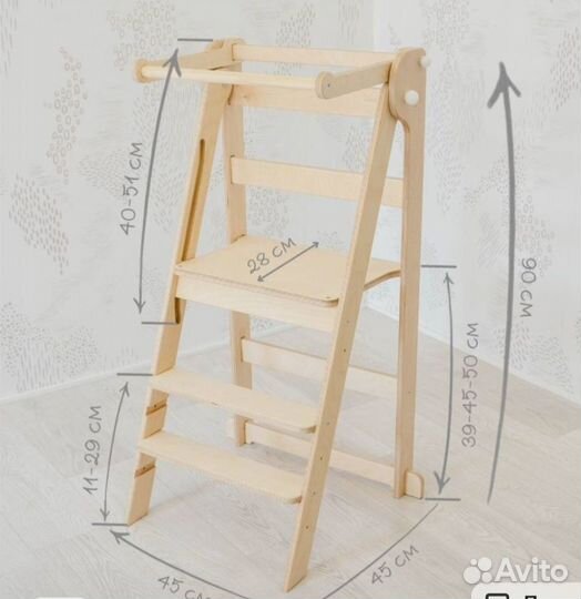 Башня помощника монтессори