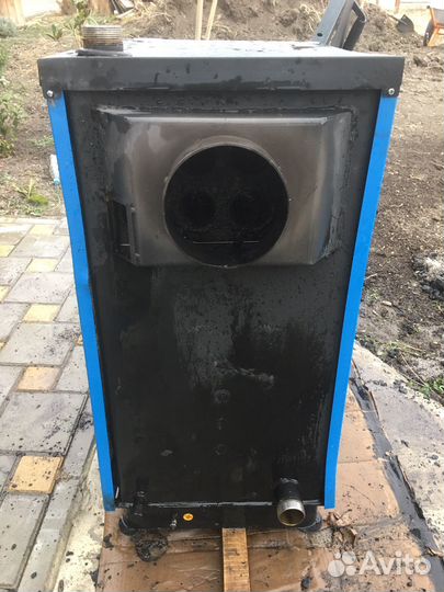 Твердотопливный котел длительного горения