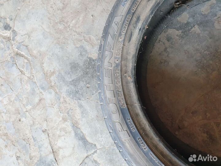 Bridgestone Potenza RE 050A l 205/50 R17 93W