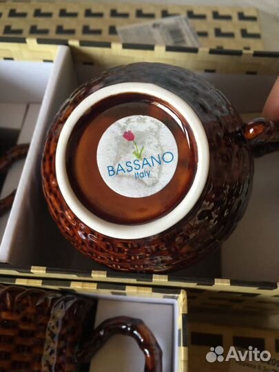 Новый фарфоровый набор «Бассано»(Италия)