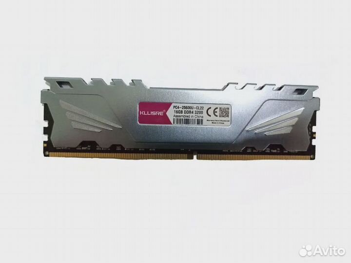 Оперативная память kllisre DDR4 16Gb для пк 3200