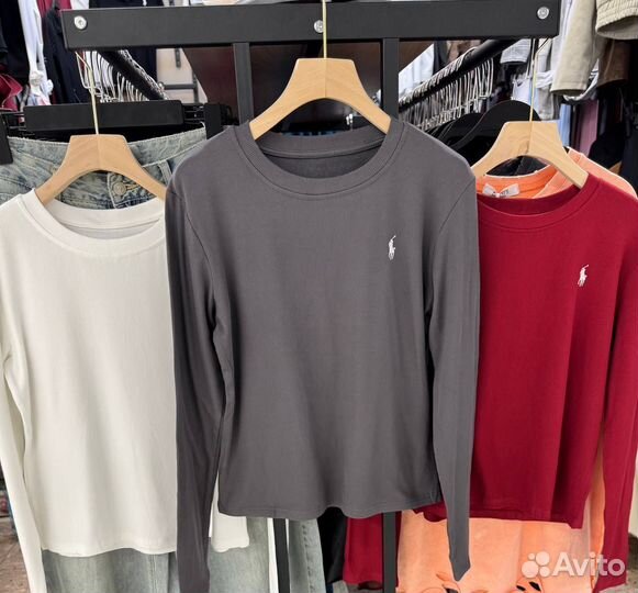 Лонгслив лапша Polo Ralph Lauren единый до 46