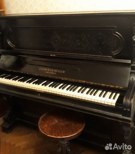 Антикварное пианино muller