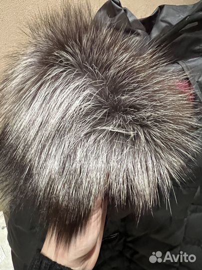 Пуховик женский длинный