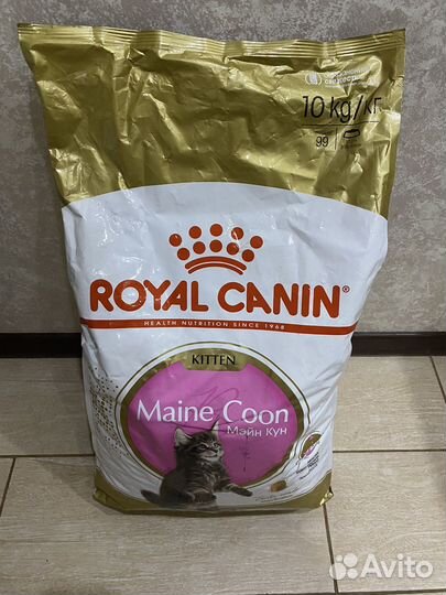 Корм для кошек royal canin maine coon 10кг