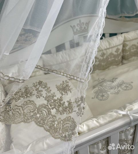 Бортики в детскую кроватку