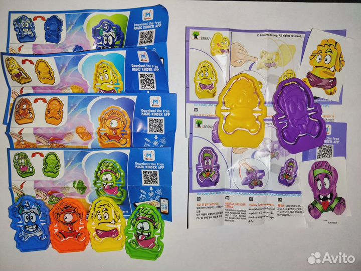 Попрыгунчики серия с вариантами Россия и Запад