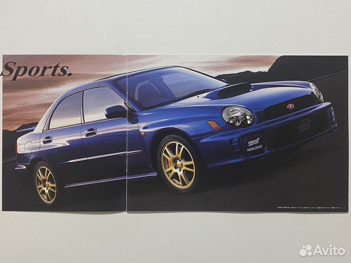 Дилерские каталоги Subaru Impreza GD/GG 2000-2006