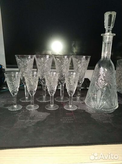 Фужеры хрустальные СССР