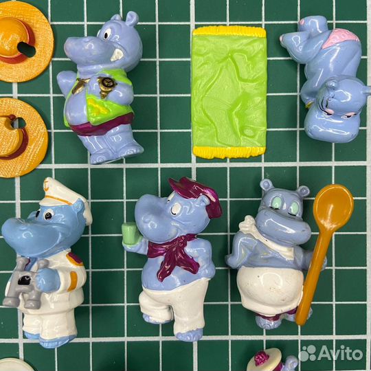 Киндер серия Бегемоты на каникулах (палубные)