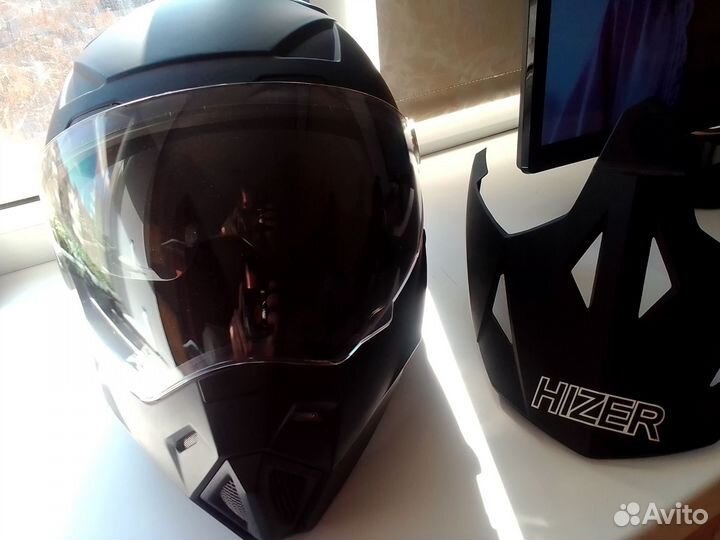 Мото шлем, каска, шлем с визором