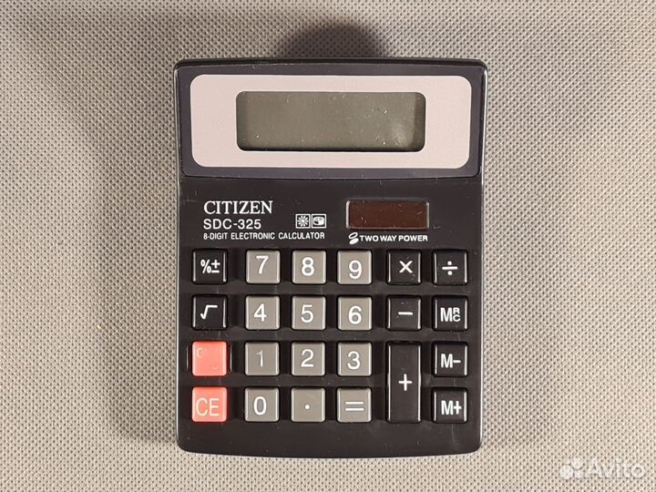 Калькулятор Citizen SDC-812H