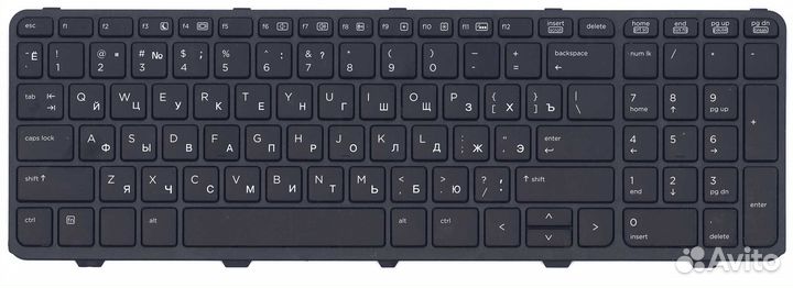Клавиатура для HP ProBook 450 G0 с подсветкой
