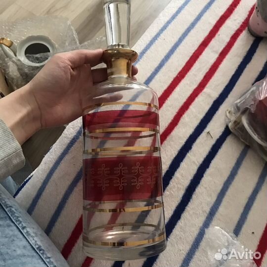 Фужеры богемия и штоф