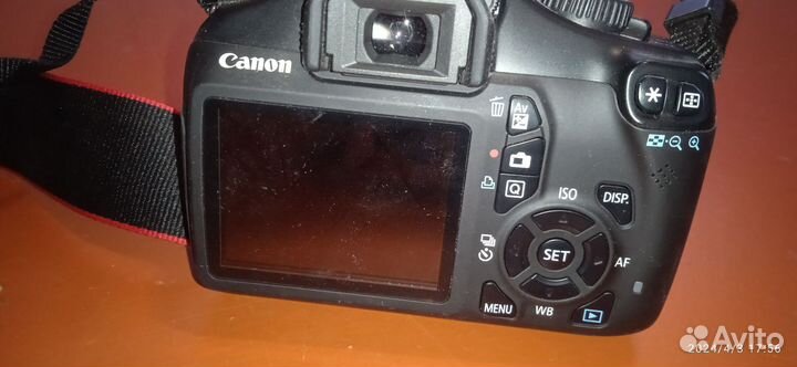 Зеркальный фотоаппарат canon eos 1100d